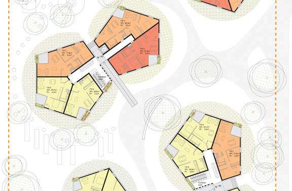 Visualisierung - Wohnhausanlage Kendlerstraße - Salzburg